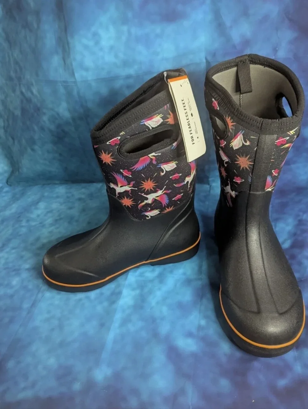 BOGS Classic II Winter Boot Space Pegasus NWT Kids 7 M